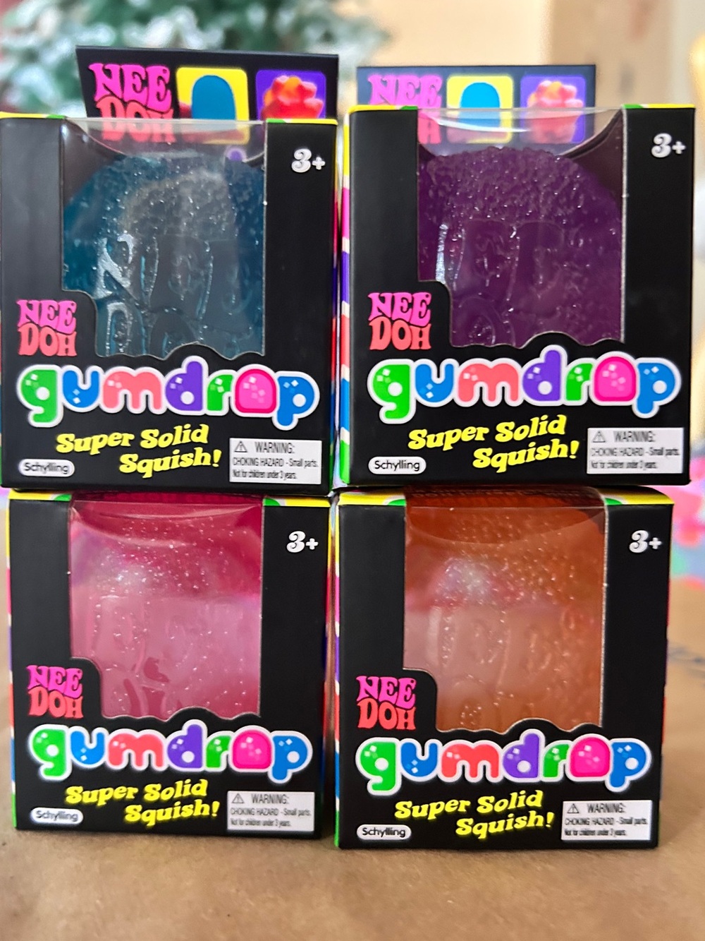Authentic, ULTRA RARE, Mint- Collectors Edition Needoh Gumdrop FULL SET